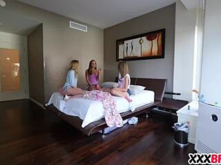 Best Friend's Party Turns Into Wild Teen Fuck with Petite 18+ and Monster Cock