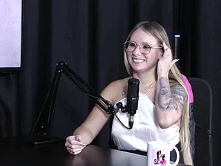 Wanna spice things up with Naty Varga in sheer red lingerie?