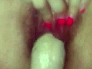 Watch her finger pussy with my dildo?