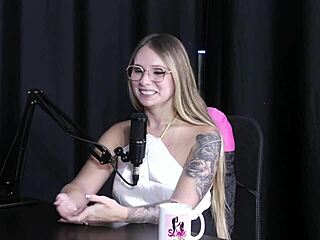 Wanna spice things up with Naty Varga in sheer red lingerie?