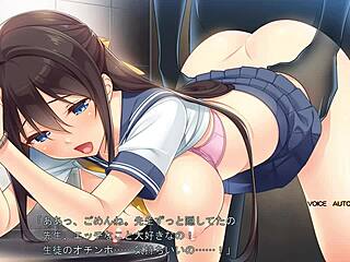 Saori as student in counselor Meika's treatment record part 2