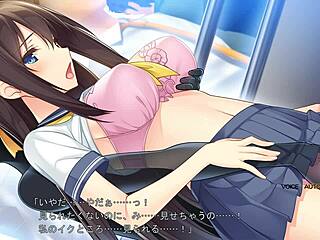 Saori as student in counselor Meika's treatment record part 2