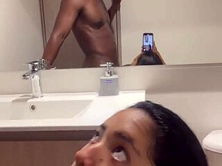 Latina Teen 18+ Gives Deepthroat Blowjob