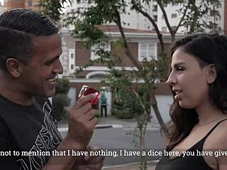 Petite 18+ latina leticia ferola does street program with tony tigrao