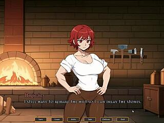 I love this tomboy in the hot forge hentai game. She's masturbating thinking of me, episode 1.