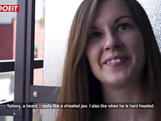 so, how does this sexy canadian teen squirt on her first porn audition?