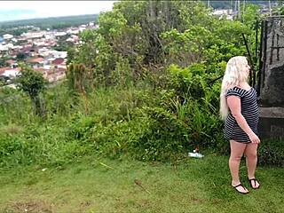 Camera Catches Couple Fucking In Public