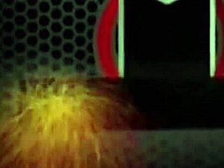 Hot secretary Vicky Vette strips and sucks a huge cock