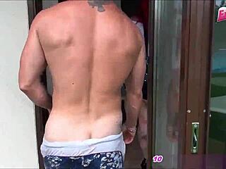 Real redhead teen whore takes cum in mouth during hardcore threesome casting!