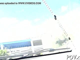 babe showers then has intimate sex