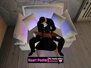 Un sex rapid înainte de petrecere cu prietenii în acest desen animat