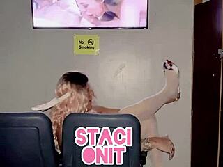 Staci Onit enjoys bunny fun in costumes