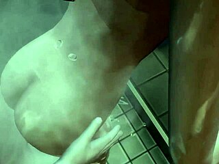 和朋友做爱变成淋浴口交派对 😏