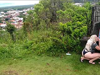 Camera Catches Couple Fucking In Public