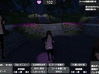 Sereka Exposes in Naked Coat!