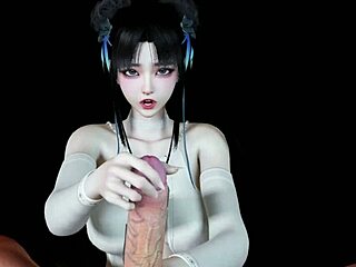 Curvy College Slut in Sexy Lingerie Cheats with Monster Cock in 3D Anime Action!