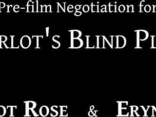 i’m just miss scarlot’s blind play-thing in this wild hentai setup