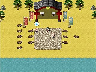 battle shrine maiden honoka part 4: maid in anime hentai game