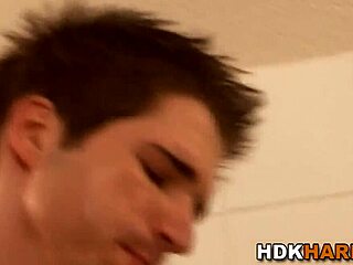 Watch these gay hunks passionately sucking each other's big cocks with intense emotion