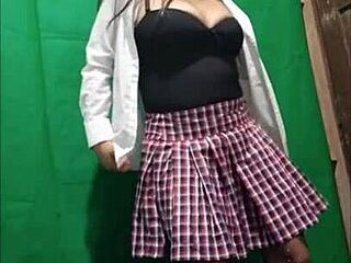 Students Sink Low Making Porn to Pass, Seductive Girl Sends Homemade Clips of Her Big Tits and Juicy Vagina to Teacher