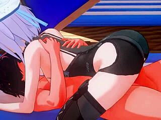 dominance and cowgirls in cartoon hentai