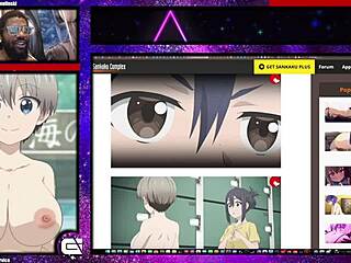 Uzaki-chan shows her thick mommy breasts in comic