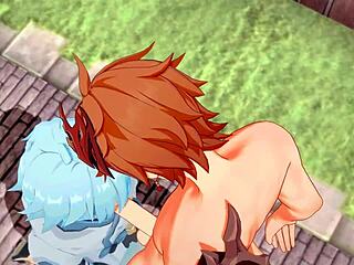 genshin impact yaoi tartaglia bangs chongyun hard