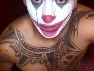 2019 joker jacks off dick