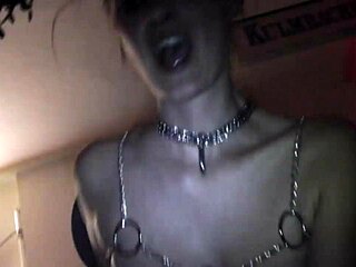 Does this german wife enjoy dildo fucking her ass in fetish play?