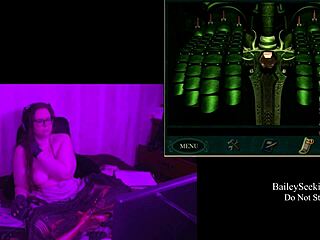 blackmoor manor: big tits brunette naked in game