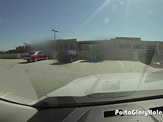 Gloryhole hungry for stranger's cum