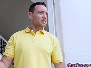 horny stepdaughter gets facial after oral and masturbation