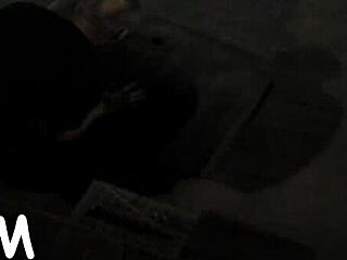 Hot Brunette Maid Masturbates with Toys!