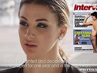 Interview With Beautiful Brunette Babe Susy Gala On Holiday.