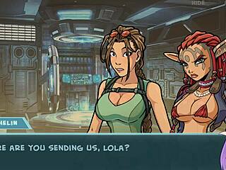 Star Chanel in an Epic Space Battle Adventure