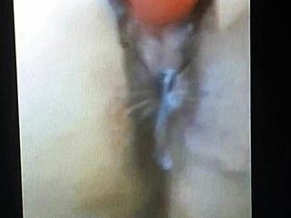 intense dildo masturbation brings powerful orgasm emotions