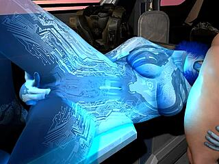 Cortana Sucking Master Chief's Dick!