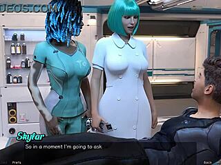 Stranded In Space 26: She Wants To Touch My Cock