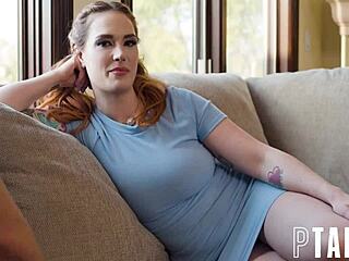 Siri Dahl Gives Blowjob to Robby Apples Up Close