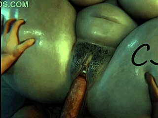 Η Alcina Dimitrescu από το Resident Evil γαμάται από έναν μαύρο άντρα