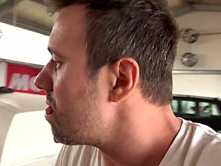 Hey, Texas Patty heats things up in the limo with a facial!