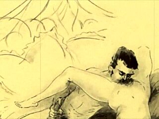 昔のヴィンテージエロイラストにハマってる