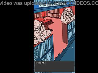 What happens in the strange Halloween house cartoon?