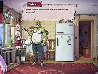 Hot elf blonde in souper game demo