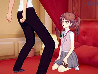 Mikoto Misaka Intense Hentai Action! 🔥