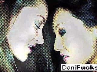 dani's first anal pounding with a hot brunette pornstar