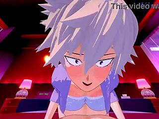 mitsuki bakugo and izuku midoriya intense sex my hero academia hentai