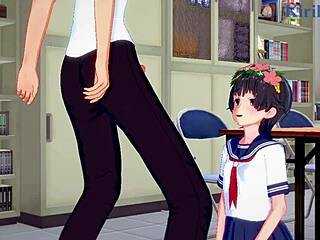 미코토 미사카 격렬한 헨타이 액션! 🔥