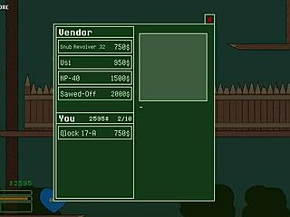 Jungle captivity speedrun in a pixel art style