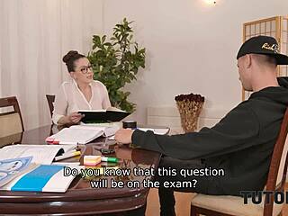 uhh, tutor4k got me all hot with that sexy czech mature in glasses, ya know?